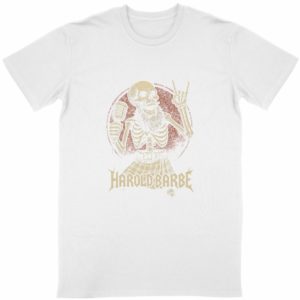 tshirt Harold Laughing skull