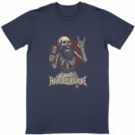 tshirt Harold Laughing skull