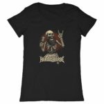tshirt femme laughing skull