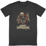tshirt Harold Laughing skull